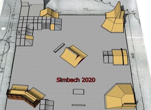 Umbau des Skatepark in Simbach am Inn