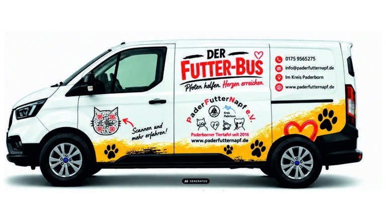Transporter für die Tiertafel