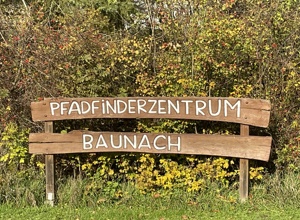 Vordach für Pfadfinderheim