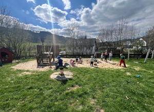 Sonnensegel für den Spielplatz Niedersalwey