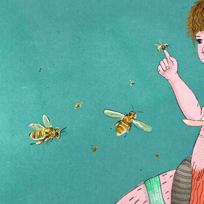 Kinder für Bienen begeistern