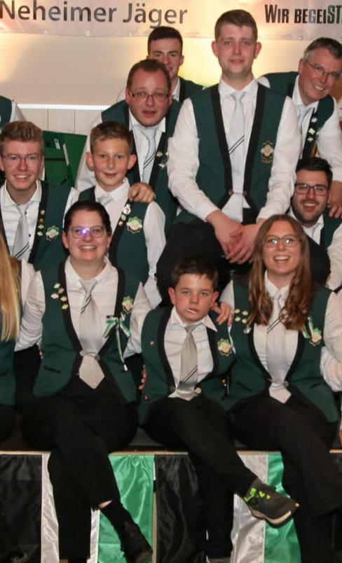 Uniformen für das Orchester der Neheimer Jäger