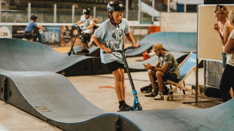 Pump Track für das Rampa Zamba Festival