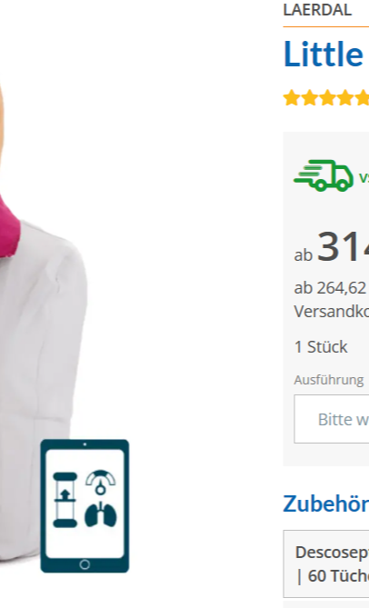 Anschaffung von Reanimationpuppen zur Unterrichtsversorgung