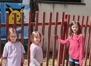 Ein neuer Zaun für unseren Schulhof