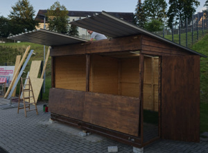 Anschaffung einer Lautsprecheranlanlage und Ausbau des Verkaufskiosk