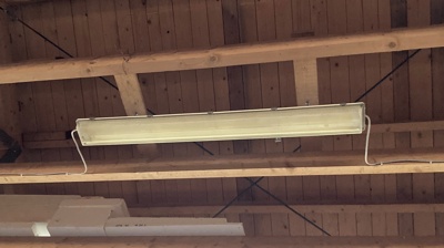 Erneuerung der Beleuchtung in der Wagenbauhalle, Umstellung auf LED