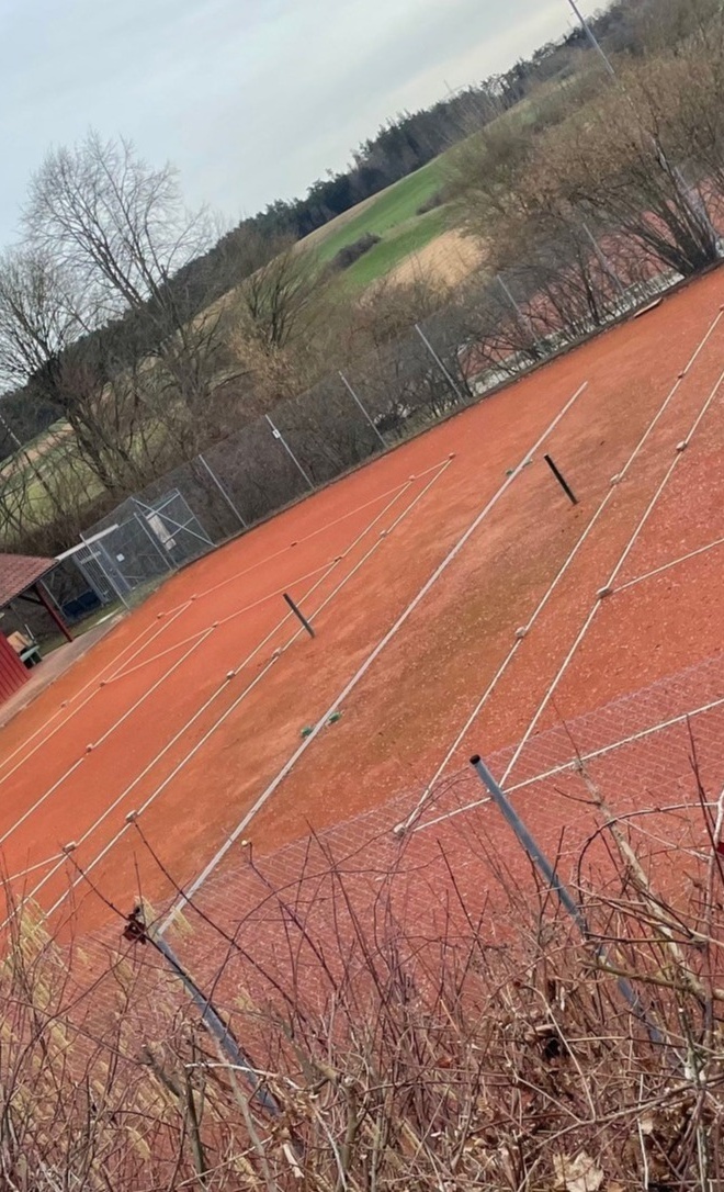 Flutlicht Tennisanlage WF-Klingen