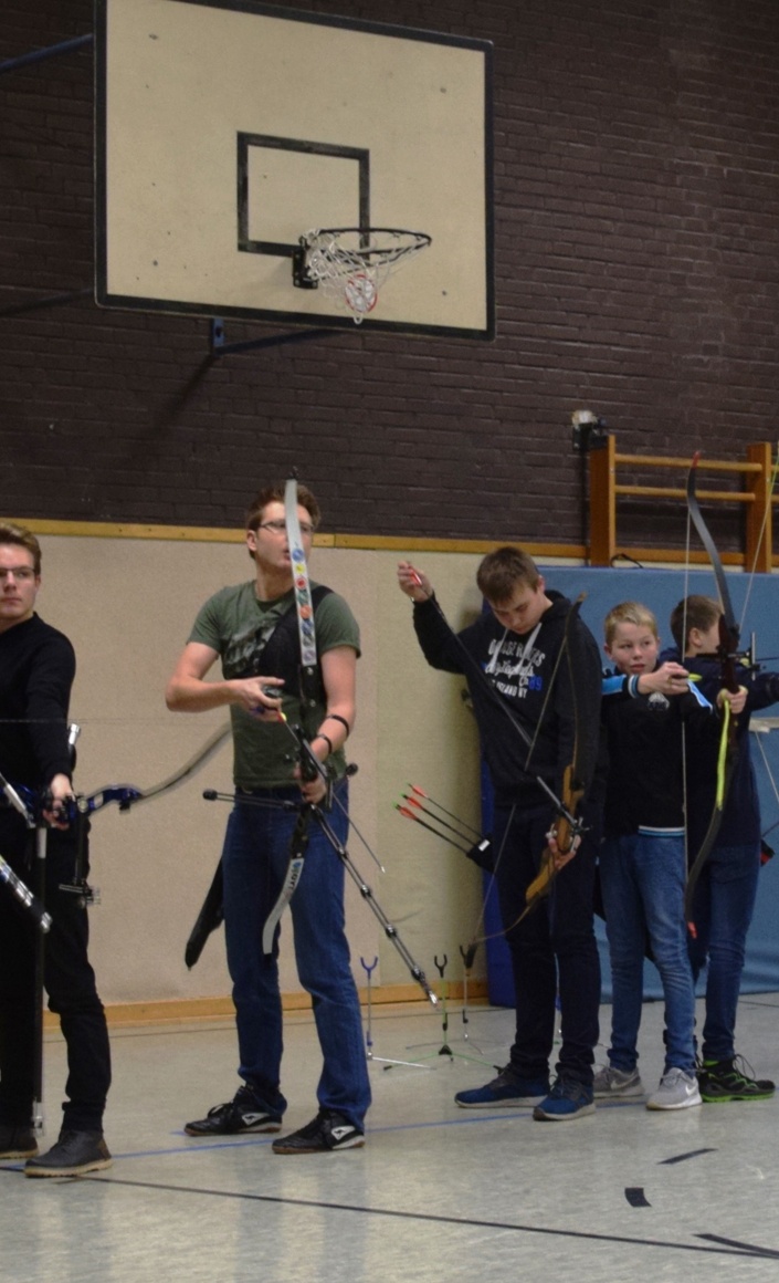 Leichte Lamellenscheiben für Bogensport