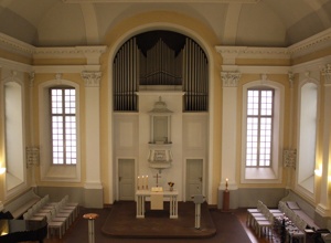 Orgelpfeifen für die Kleine Kirche