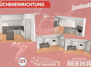 Kücheneinrichtung Sporthalle