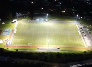 Video - Eingang zum Sportplatz inkl. Kassenhaus