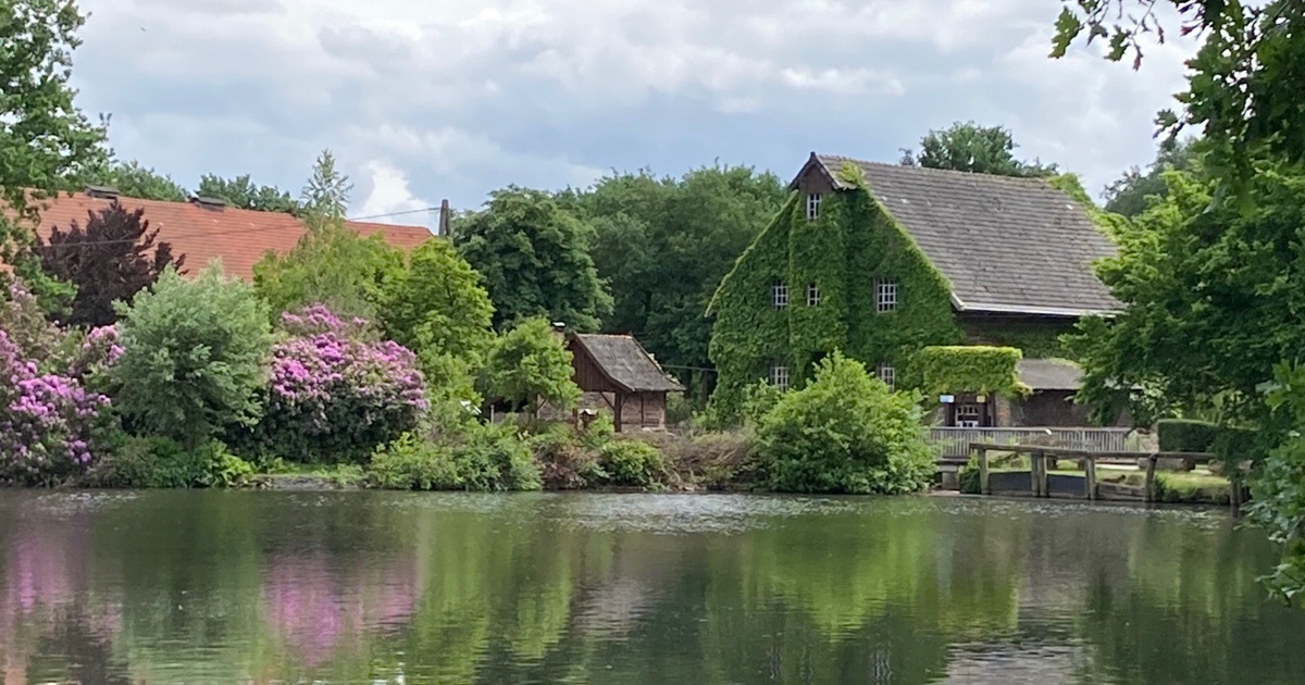 Erhalt der Tüshaus Mühle Wasserkraft braucht Mühlenwehr Viele