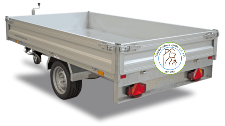 Neuer Transportanhänger für unser Tierheim