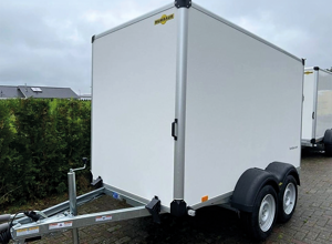 Damit alles mitkommt: Unser Vereinsanhänger