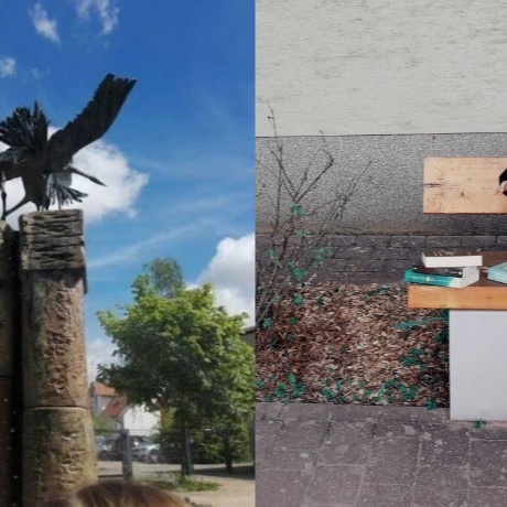 Literaturstorch - ein Bücherschrank für Erlenbach