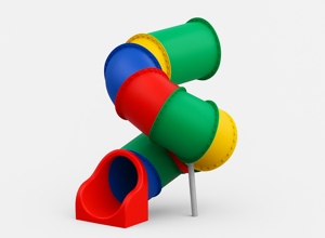 Röhrenrutsche für die Kita Karlchen Herstelle