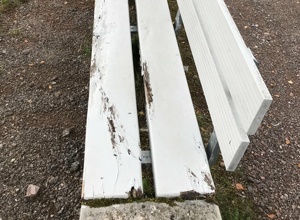 Nägelebergstadion Stadionbänke