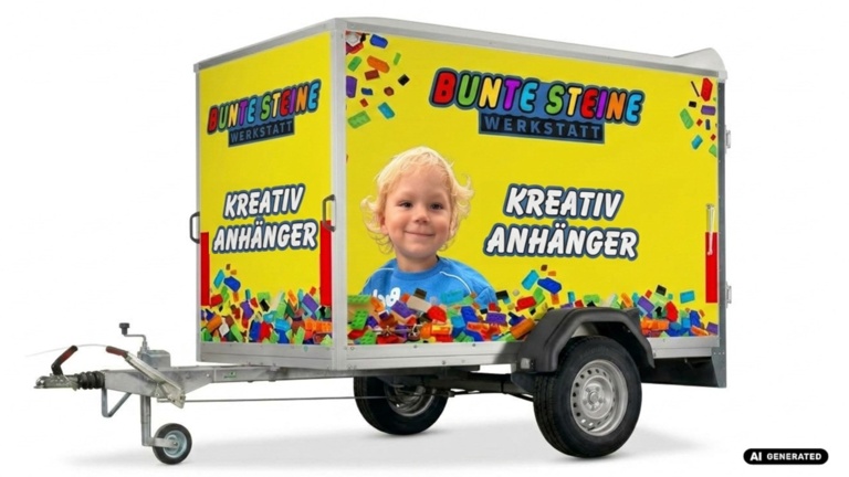 „Dein Bau mit Anhänger“ – Das mobile Kreativangebot für Dorsten