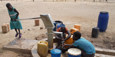 Südsudan Solarbrunnen