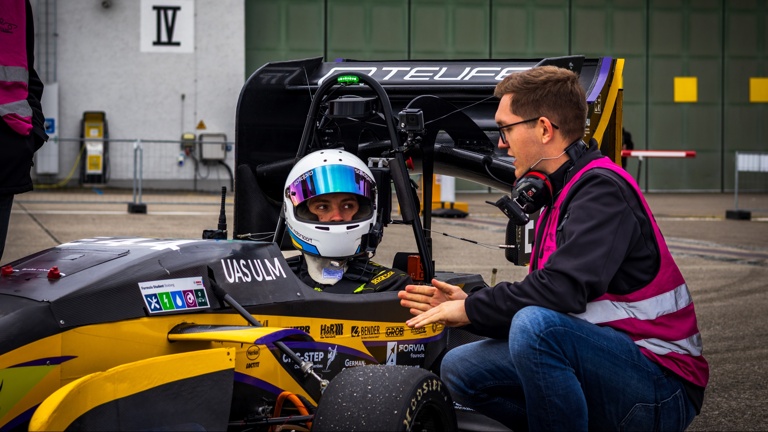 Ulm auf der Rennstrecke: Der neue Rennwagen von Einstein Motorsport