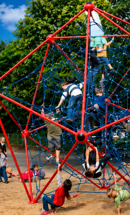 Klettergerüst für die Antonius-Schule in Dorsten