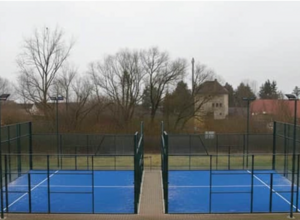 Neubau von 2 Padel-Tennis Plätzen