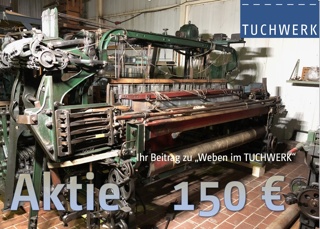 Aktie &quot;Weben im Tuchwerk&quot;