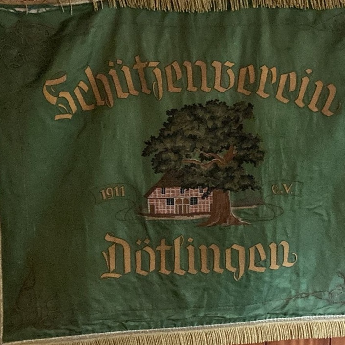 Restaurierung-Fahne-S.V-Dötlingen