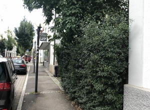 Freier Gehweg