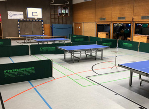 Volksbank: Neue Trikots & Zubehör Tischtennissparte TSV Kirchbrak