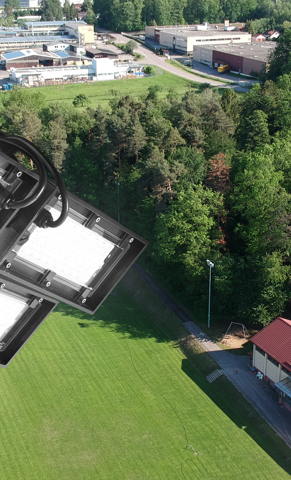 LED Flutlicht für mehr Nachhaltigkeit