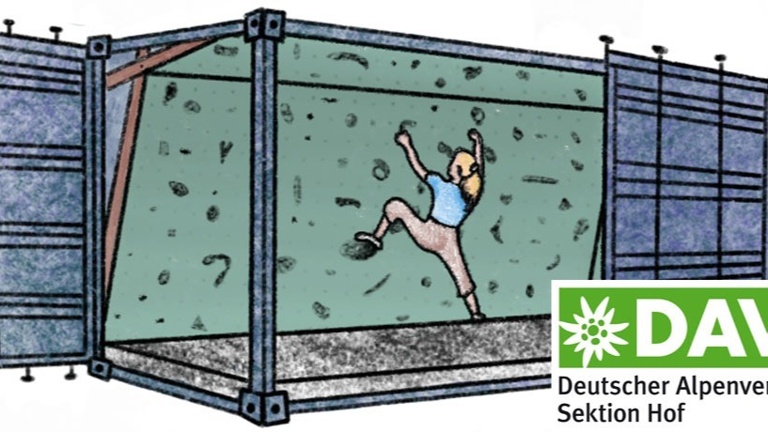 Bouldercontainer für die DAV Jugend