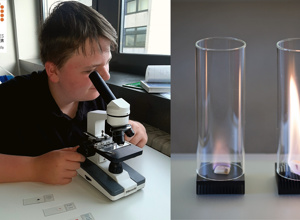 Schüler experimentieren - Chemiebaukästen