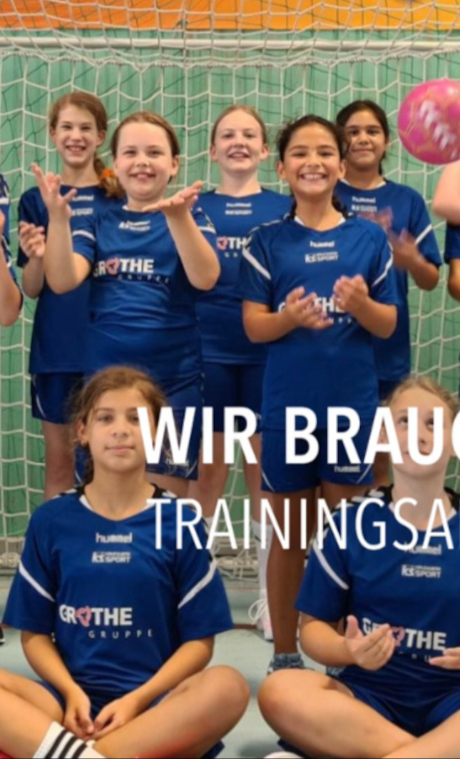 Neue Trainingsanzüge für unsere Handballerinnen vom TV Engers