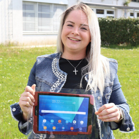 Corona-Hilfe: Tablets für Beschäftigte