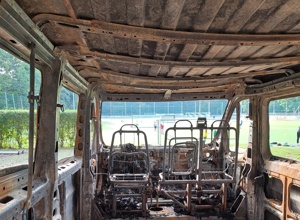 FSV Babelsberg 74 braucht Ersatz für abgebrannten Bus