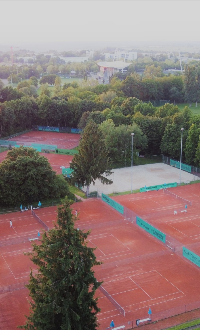 Flutlicht für Tennisplätze