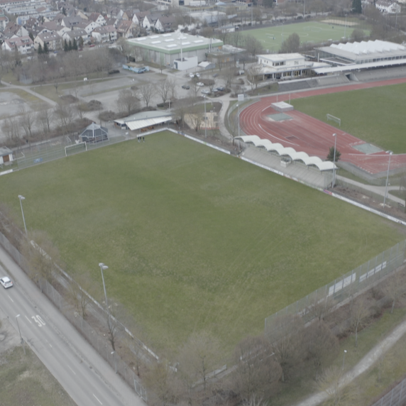 Umrüstung auf LED-Flutlichtanlage im SVR-Stadion