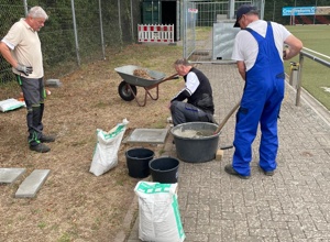 Innenausbau Bürocontainer als Umkleidekabine
