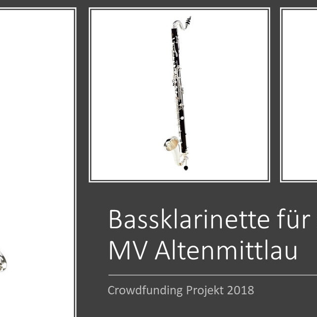 Bassklarinette für den MV Altenmittlau