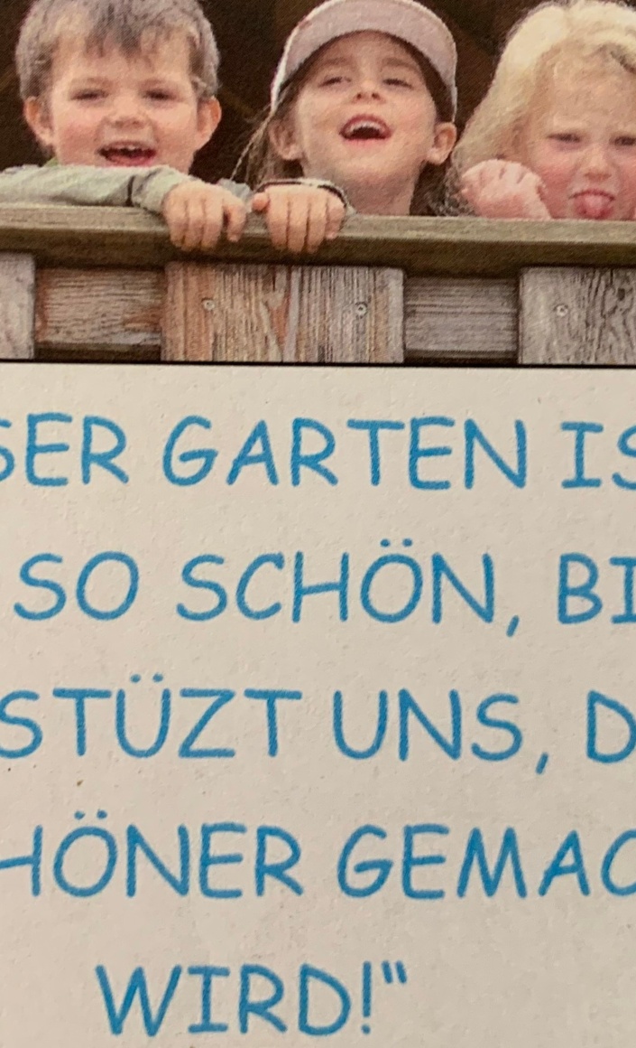 Gartenumgestaltung der Kindertagesstäte Oberfischbach - Wackersberg