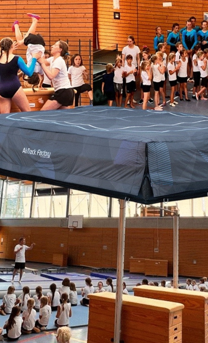 Air-Bag-S Landematte für die Kinderturnabteilung