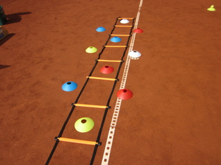 Tennis spielen (2 Std.)