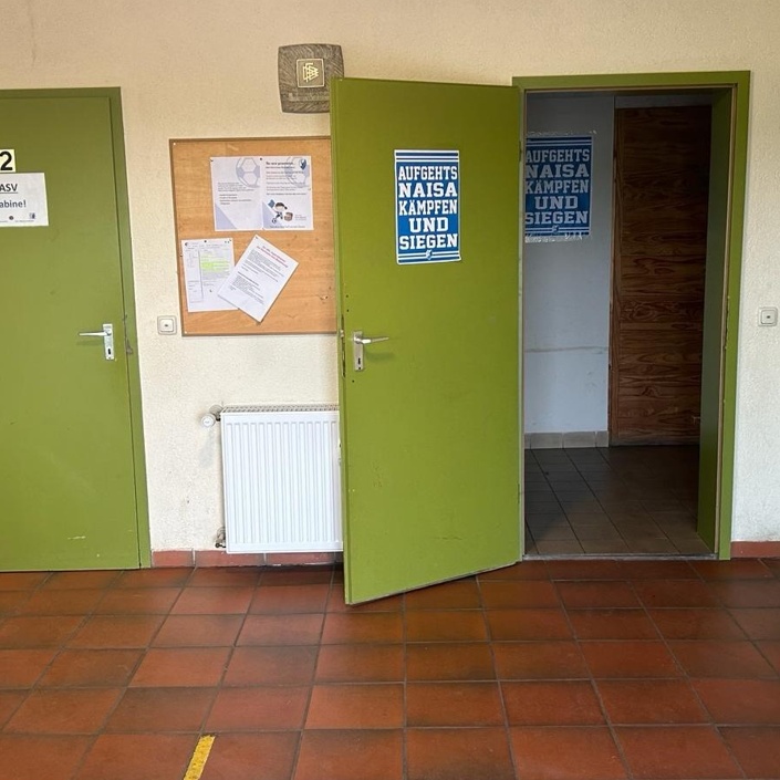 Sanierung der Umkleidekabinen des ASV Naisa