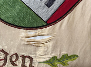 Restaurieren Vereinsfahne