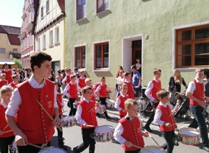 Neue Trommelausstattung