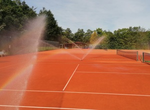 Neue Pumpe für Berieselungsanlage der Tennisplätze am Untreusee