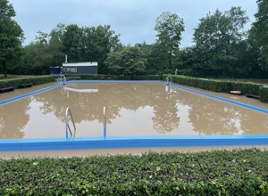 Wiederaufbau Mineralfreibad Winnenden-Höfen nach Hochwasser 2024