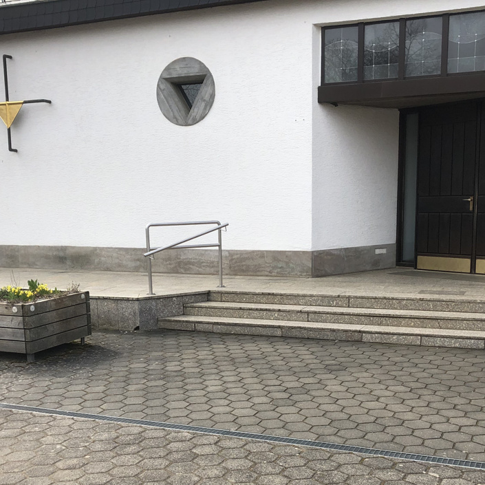 Sanierung der Treppe der Drosendorfer Kirche